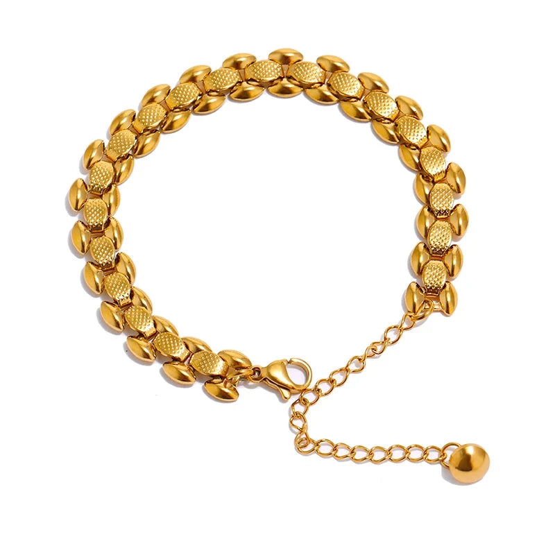 Bellartini 18K Gold Chain Milano Bracelet WP