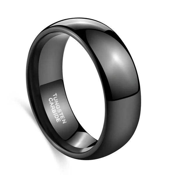Bellartini Ancona Black Tungsten Ring for Men