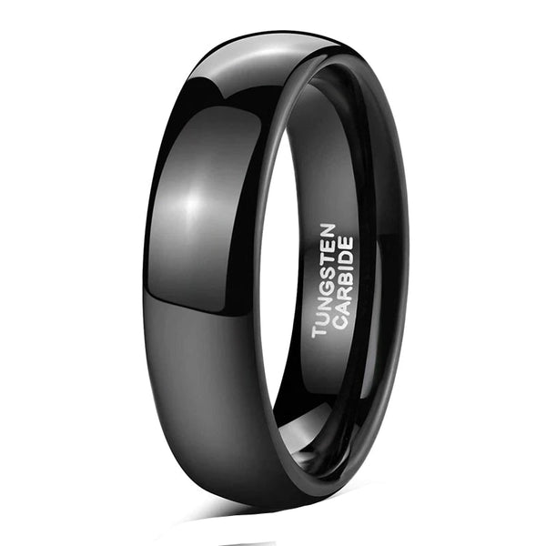 Bellartini Catania Black Tungsten Ring for Men