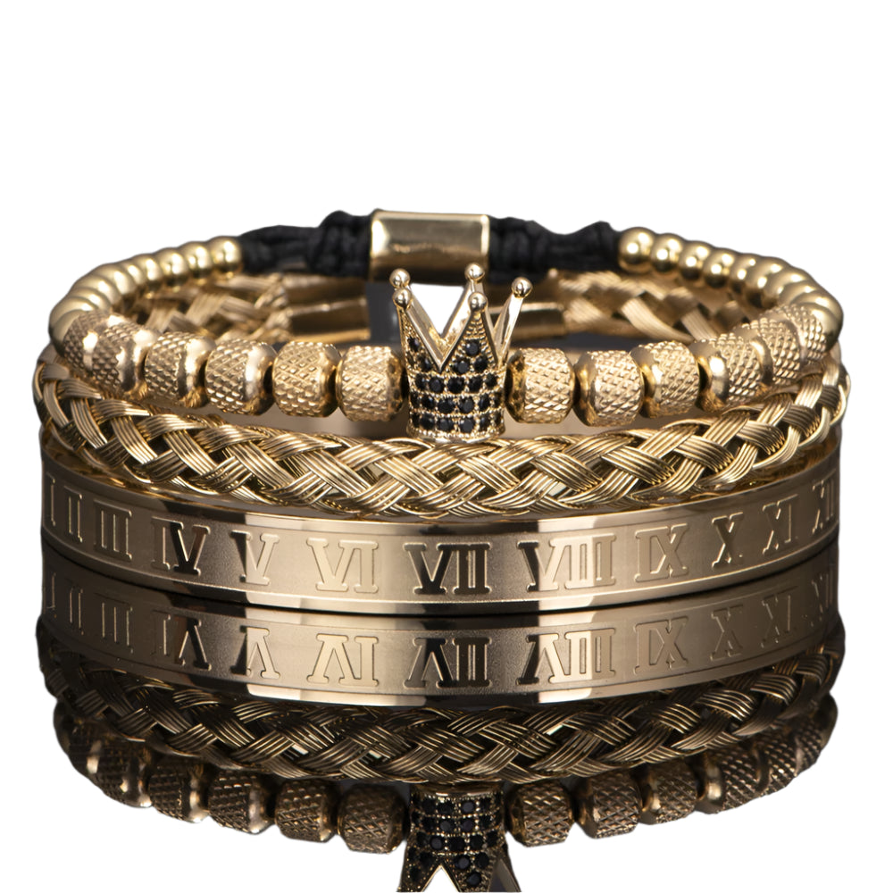 Bellartini Luxury Crown Roman Bracelet