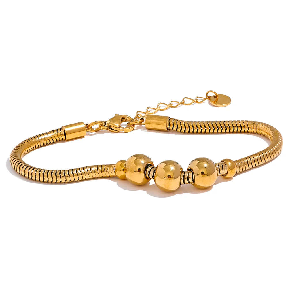 Bellartini Gold Silver Color Chain Bracelet WP