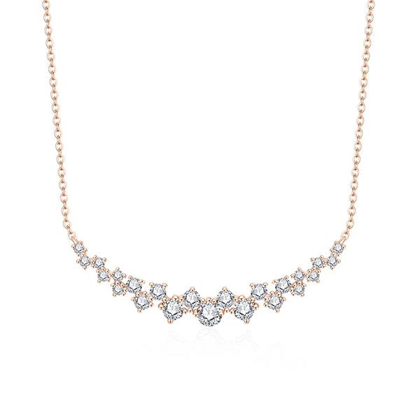 Bellartini Gold S925 Silver Luxury Moissanite Necklace