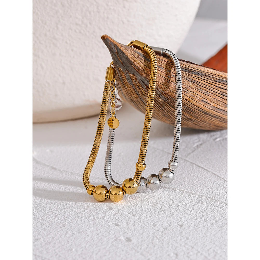 Bellartini Gold Silver Color Chain Bracelet WP