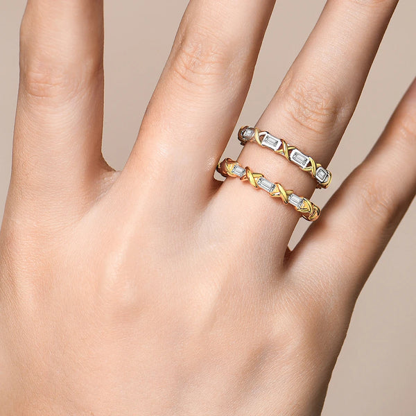 Bellartini Palermo Diamond Ring Rectangle