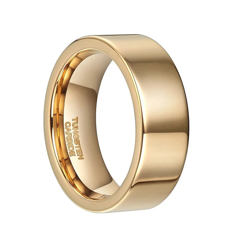 Bellartini Naples Gold Tungsten Ring for Men